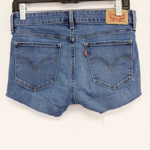levi’s | vintage 712 high waisted mom jean shorts